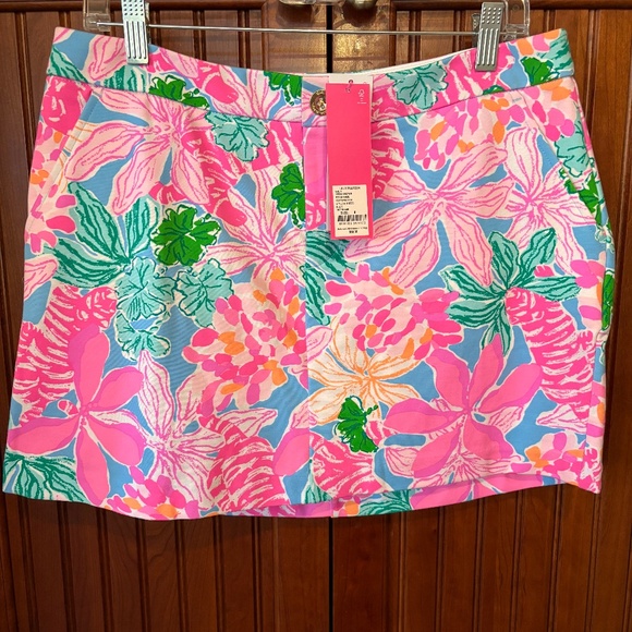 Lilly Pulitzer Colette Knit Skort Tigers Lair Size 8 MWT - Picture 1 of 2